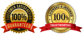 customer satisfaction and trustworthy badges